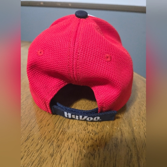 Minnesota Wild NHL Adjustable Hat Cap Hook & Loop Hockey Red White And Blue - Picture 3 of 7